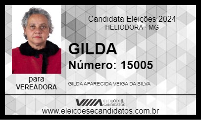 Candidato GILDA 2024 - HELIODORA - Eleições