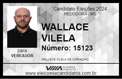 Candidato WALLACE VILELA 2024 - HELIODORA - Eleições