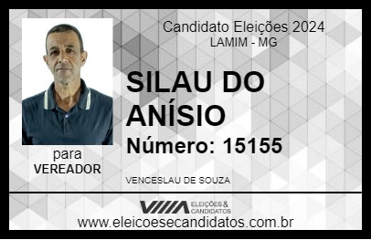 Candidato SILAU DO ANÍSIO 2024 - LAMIM - Eleições