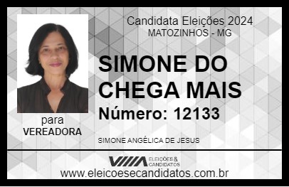 Candidato SIMONE DO CHEGA MAIS 2024 - MATOZINHOS - Eleições