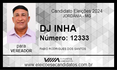 Candidato DJ INHA 2024 - JORDÂNIA - Eleições