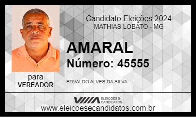 Candidato AMARAL 2024 - MATHIAS LOBATO - Eleições