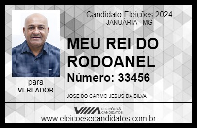 Candidato MEU REI DO RODOANEL 2024 - JANUÁRIA - Eleições