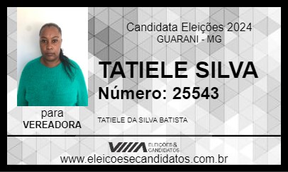 Candidato TATIELE SILVA 2024 - GUARANI - Eleições