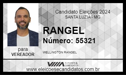 Candidato WELLINGTON RANGEL 2024 - SANTA LUZIA - Eleições