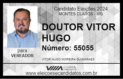 Candidato DOUTOR VITOR HUGO 2024 - MONTES CLAROS - Eleições