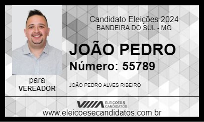 Candidato JOÃO PEDRO 2024 - BANDEIRA DO SUL - Eleições