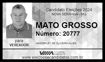 Candidato MATO GROSSO 2024 - NOVA SERRANA - Eleições