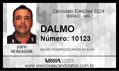 Candidato DALMO 2024 - IBIRACI - Eleições