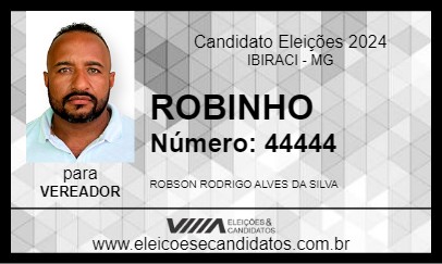 Candidato ROBINHO 2024 - IBIRACI - Eleições