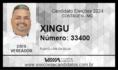 Candidato XINGU 2024 - CONTAGEM - Eleições