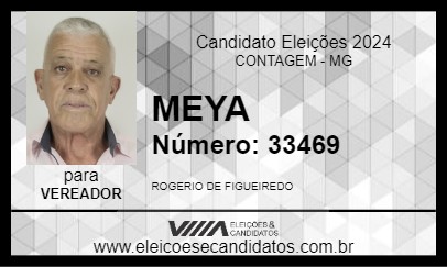 Candidato MEYA 2024 - CONTAGEM - Eleições