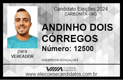 Candidato ANDINHO DOIS CÓRREGOS 2024 - CARBONITA - Eleições