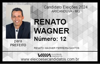 Candidato RENATO WAGNER 2024 - ARICANDUVA - Eleições