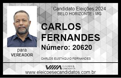 Candidato CARLOS FERNANDES 2024 - BELO HORIZONTE - Eleições