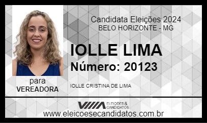 Candidato IOLLE LIMA 2024 - BELO HORIZONTE - Eleições