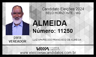 Candidato ALMEIDA 2024 - BELO HORIZONTE - Eleições