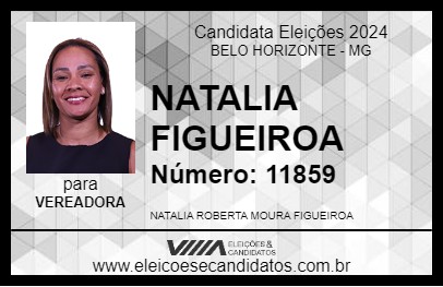 Candidato NATALIA FIGUEIROA 2024 - BELO HORIZONTE - Eleições