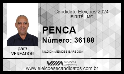 Candidato PENCA 2024 - IBIRITÉ - Eleições