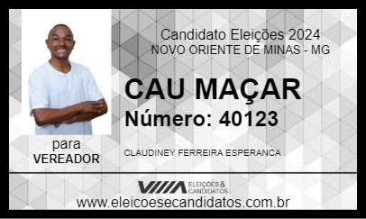 Candidato CAU MAÇAR 2024 - NOVO ORIENTE DE MINAS - Eleições