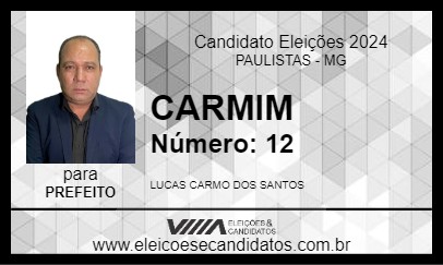 Candidato CARMIM 2024 - PAULISTAS - Eleições