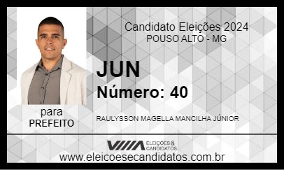 Candidato JUN 2024 - POUSO ALTO - Eleições