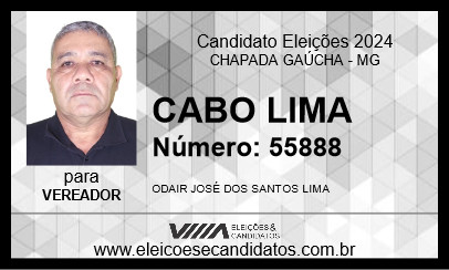 Candidato LIMA 2024 - CHAPADA GAÚCHA - Eleições