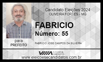 Candidato FABRICIO 2024 - OLIVEIRA FORTES - Eleições