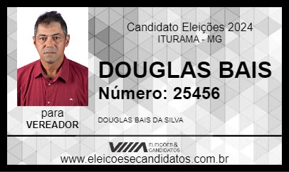 Candidato DOUGLAS BAIS 2024 - ITURAMA - Eleições