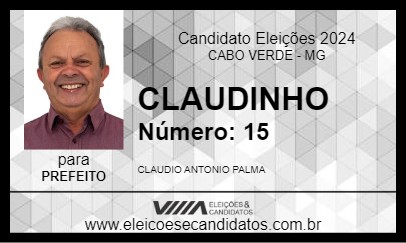 Candidato CLAUDINHO 2024 - CABO VERDE - Eleições