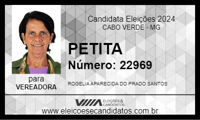 Candidato PETITA 2024 - CABO VERDE - Eleições