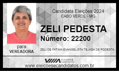 Candidato ZELI PODESTA 2024 - CABO VERDE - Eleições