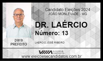 Candidato DR. LAÉRCIO 2024 - JOÃO MONLEVADE - Eleições