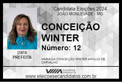 Candidato CONCEIÇÃO WINTER 2024 - JOÃO MONLEVADE - Eleições