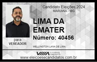 Candidato LIMA 2024 - MARIANA - Eleições