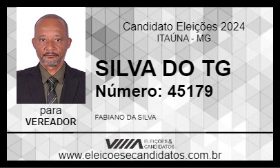 Candidato FABIANO SILVA 2024 - ITAÚNA - Eleições