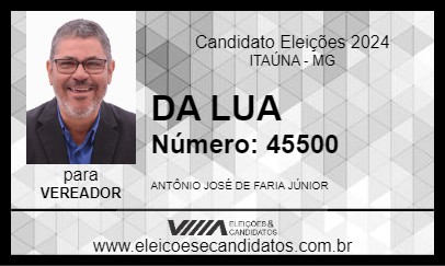 Candidato DA LUA 2024 - ITAÚNA - Eleições