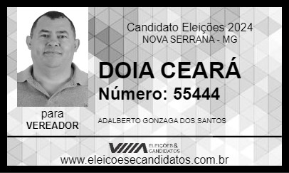 Candidato DOIA CEARÁ 2024 - NOVA SERRANA - Eleições