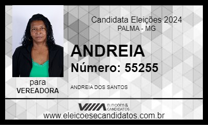 Candidato ANDREIA 2024 - PALMA - Eleições