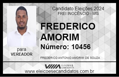 Candidato FREDERICO AMORIM 2024 - FREI INOCÊNCIO - Eleições