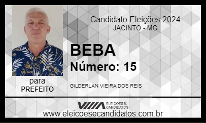 Candidato BEBA 2024 - JACINTO - Eleições