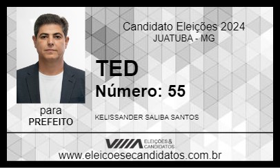 Candidato TED 2024 - JUATUBA - Eleições