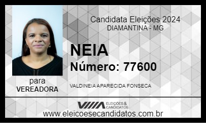 Candidato NEIA 2024 - DIAMANTINA - Eleições