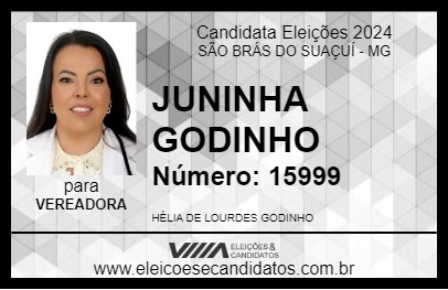 Candidato JUNINHA GODINHO 2024 - SÃO BRÁS DO SUAÇUÍ - Eleições