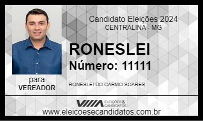 Candidato RONESLEI 2024 - CENTRALINA - Eleições