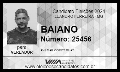 Candidato BAIANO 2024 - LEANDRO FERREIRA - Eleições