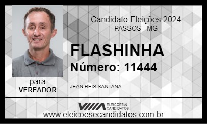 Candidato FLASHINHA 2024 - PASSOS - Eleições