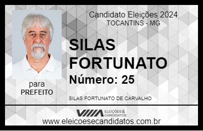 Candidato SILAS FORTUNATO 2024 - TOCANTINS - Eleições