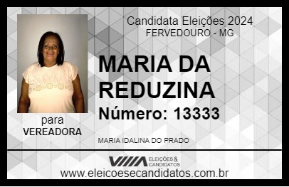 Candidato MARIA DA REDUZINA 2024 - FERVEDOURO - Eleições