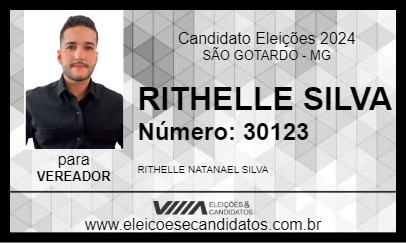 Candidato RITHELLE SILVA 2024 - SÃO GOTARDO - Eleições